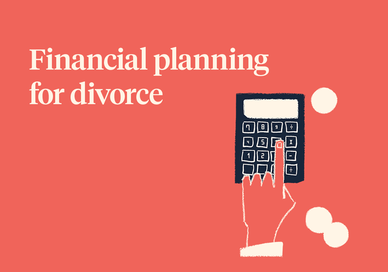 Financial planning for divorce